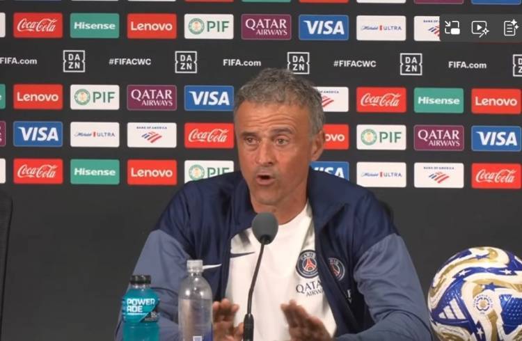 恩里克：说决赛走过场的人没认真分析切尔西 登贝莱是本赛季最佳